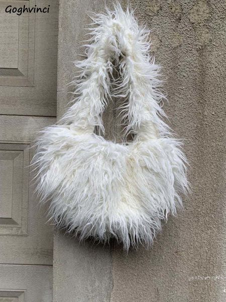 evening bags white shoulder long hairy underarm designer chic ladies handbags allmatch temperament y2k large capacity female 230320
evening bags white shoulder long hairy underarm designer chic ladies handbags allmatch temperament y2k large capacity female 230320