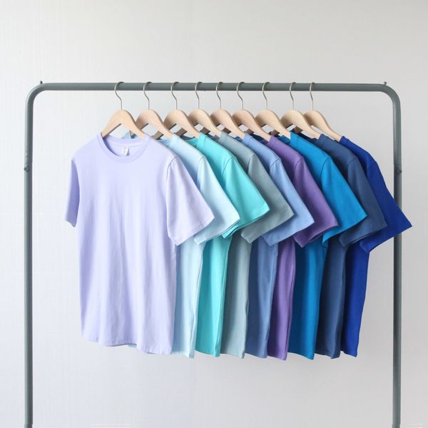 women's t-shirt summer 200gsm thin solid light purple blue t-shirts women man tees cotton o-neck basic style oversize loose 3xl 4xl 23, White
women's t-shirt summer 200gsm thin solid light purple blue t-shirts women man tees cotton o-neck basic style oversize loose 3xl 4xl 23, White