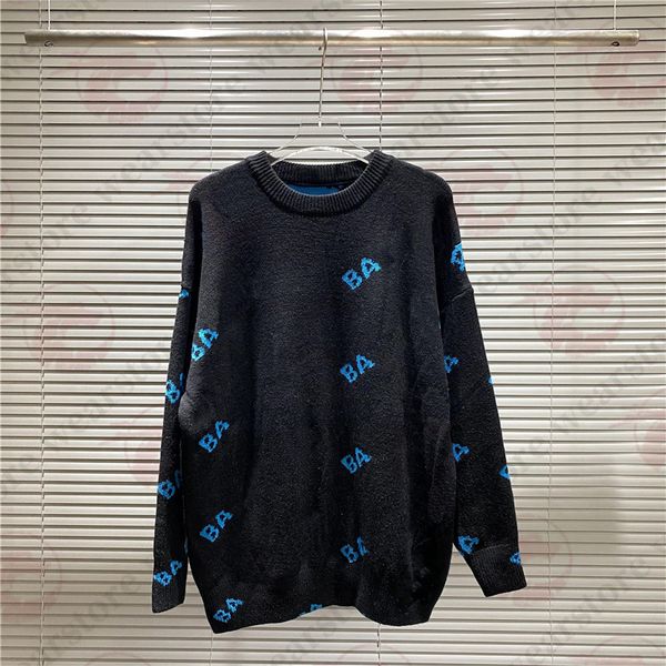 2023 mens womens designers ba sweaters pullover men hoodie long sleeve sweater sweatshirt embroidery knitwear man clothing winter clothes #c, Black
2023 mens womens designers ba sweaters pullover men hoodie long sleeve sweater sweatshirt embroidery knitwear man clothing winter clothes #c, Black