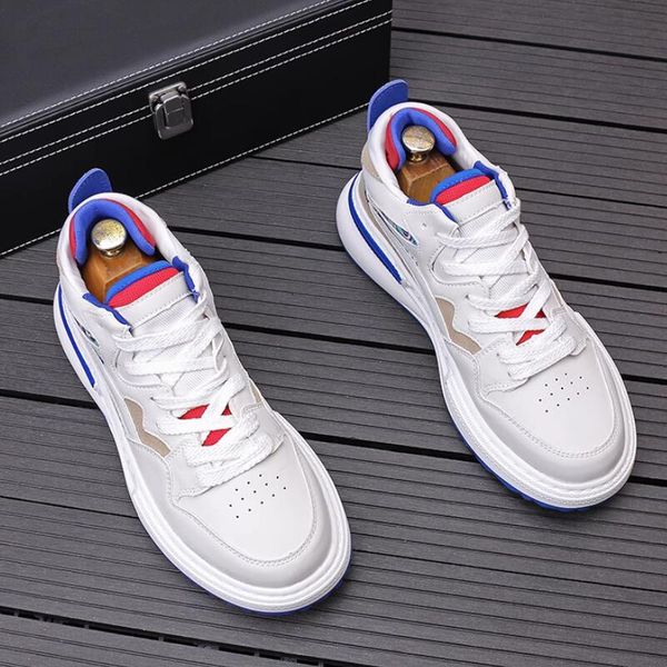 new 2023 spring and summer men's boots small white leisure youth all match breathable running shoes a3, Black
new 2023 spring and summer men's boots small white leisure youth all match breathable running shoes a3, Black