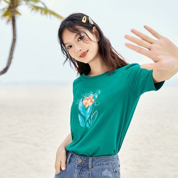women's t-shirt inman lady round neck t-shirt half sleeve elegant vintage summer painting printed embroidered cotton women clothing te, White
women's t-shirt inman lady round neck t-shirt half sleeve elegant vintage summer painting printed embroidered cotton women clothing te, White