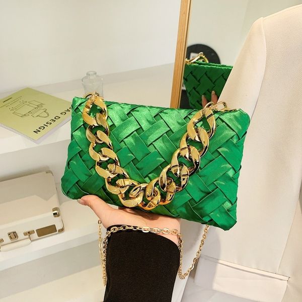 evening bags satin braided hand holding small square metal chain oneshoulder crossbody women's handbags purse for women 230317
evening bags satin braided hand holding small square metal chain oneshoulder crossbody women's handbags purse for women 230317