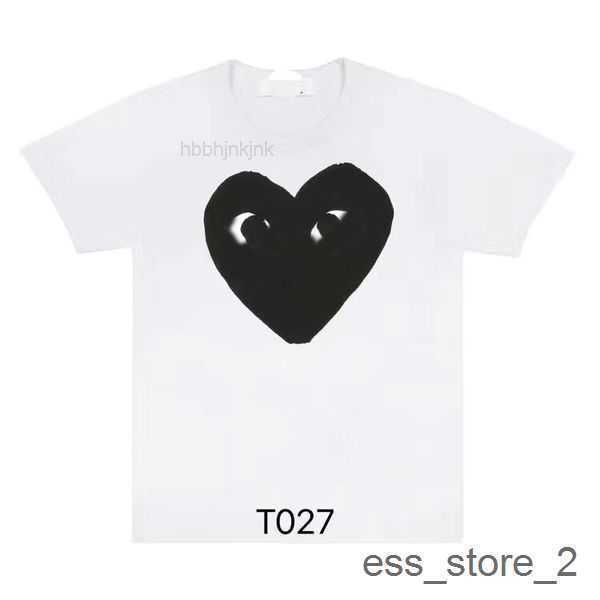 0rf4 2023 cdg fashion mens play t shirt designer red heart commes casual women s des badge garcons high quanlity tshirts cotton 9 almw, White;black
0rf4 2023 cdg fashion mens play t shirt designer red heart commes casual women s des badge garcons high quanlity tshirts cotton 9 almw, White;black
