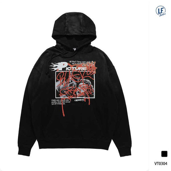 men's hoodies lawfoo new china-chic brand men's wear wash old dark print hoodie men's loose, Black
men's hoodies lawfoo new china-chic brand men's wear wash old dark print hoodie men's loose, Black