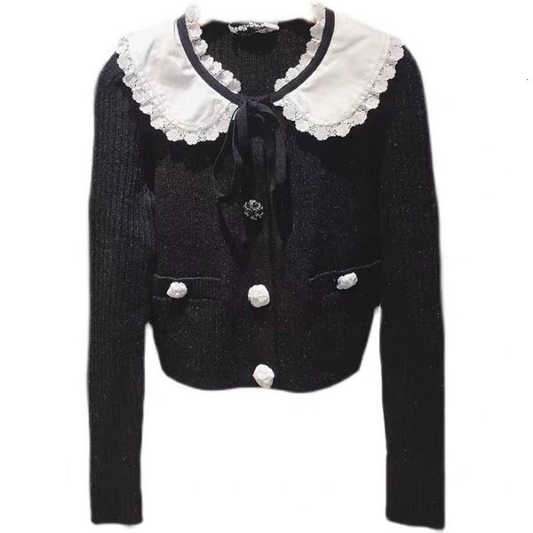 women's knits tees spring arrive women knitted cardigan sweater peter pan collar full sleeve black color lady 230320, White
women's knits tees spring arrive women knitted cardigan sweater peter pan collar full sleeve black color lady 230320, White