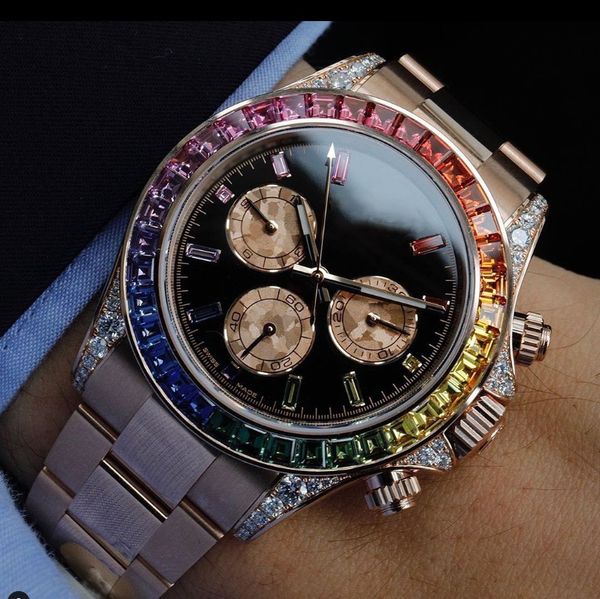 luxury mens watches 116595 116598 116599 rbow automatic movement men diamond rainbow crystal watch no chronograph christmas present gift dia, Slivery;brown
luxury mens watches 116595 116598 116599 rbow automatic movement men diamond rainbow crystal watch no chronograph christmas present gift dia, Slivery;brown