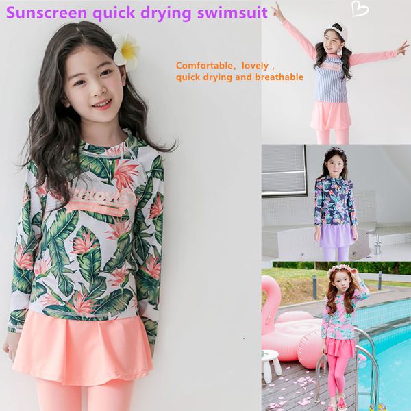 clothing sets 7 styles kids girls two piece swimsuit long sleeve sunscreen trouser skirt style quick drying swimwear children clothes 230317, White
clothing sets 7 styles kids girls two piece swimsuit long sleeve sunscreen trouser skirt style quick drying swimwear children clothes 230317, White
