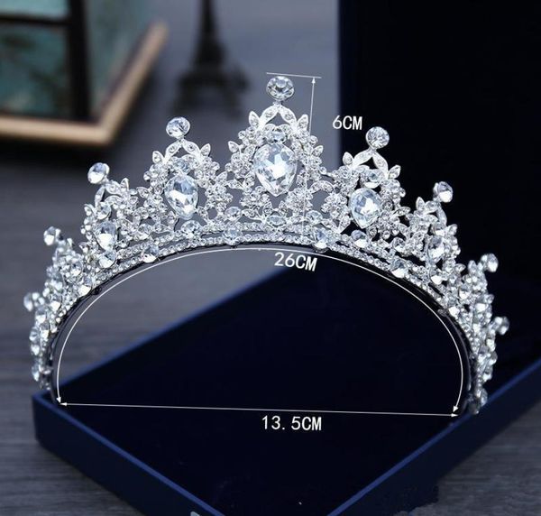 2021 white crystal bridal jewelry tiara headpieces crown princess for wedding dress accessories8686996, Silver
2021 white crystal bridal jewelry tiara headpieces crown princess for wedding dress accessories8686996, Silver
