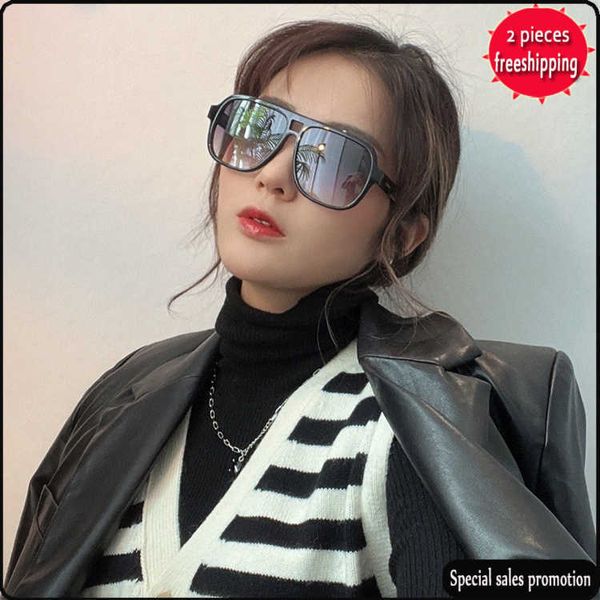 brand design sunglasses g family's new generous frame fashion ins celebrity for men and women gg0977 uv400 high quality, White;black
brand design sunglasses g family's new generous frame fashion ins celebrity for men and women gg0977 uv400 high quality, White;black