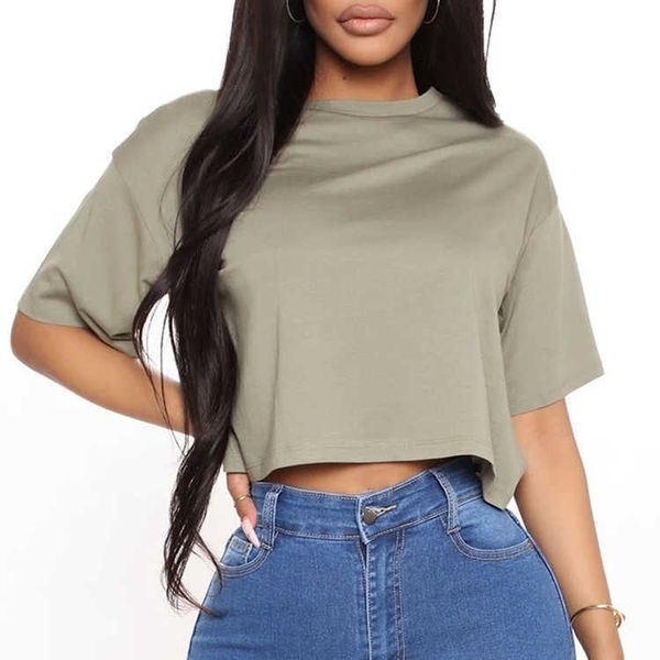 women's t-shirts custom short sleeve crew neck 100% cotton basic tee blank black white plain crop t shirt for women
women's t-shirts custom short sleeve crew neck 100% cotton basic tee blank black white plain crop t shirt for women