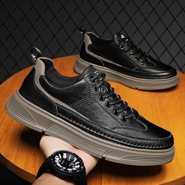 dress shoes luxury breathable microfiber mens casual lace up welt stitchhing man flat slip resistant canvas shoe 230320, Black
dress shoes luxury breathable microfiber mens casual lace up welt stitchhing man flat slip resistant canvas shoe 230320, Black