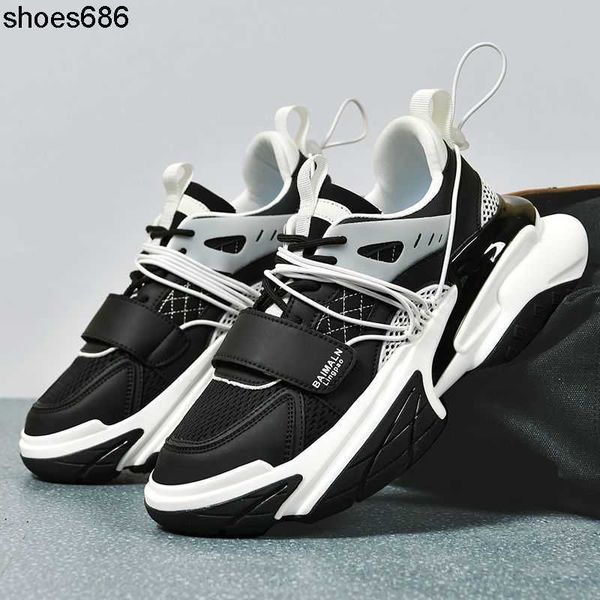 shoes male balman same spaceship splice dad shoes thick sole heightened shoes spring and autumn sports casual shoes, Black
shoes male balman same spaceship splice dad shoes thick sole heightened shoes spring and autumn sports casual shoes, Black