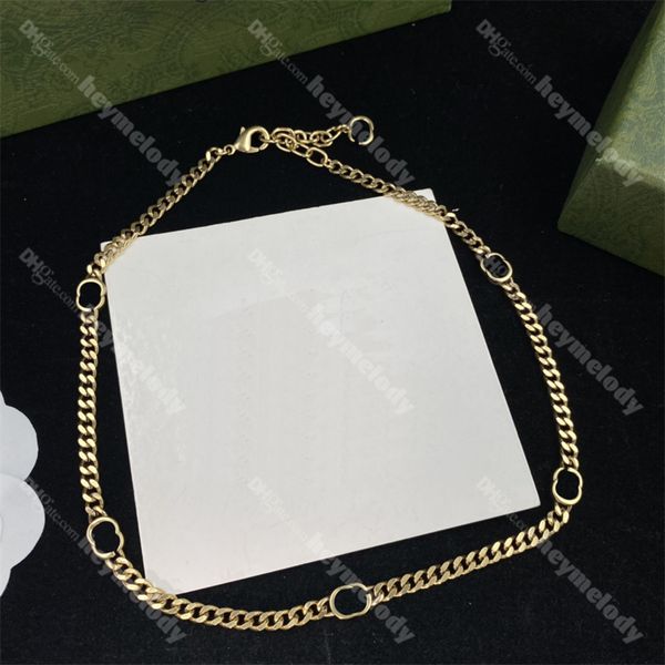 luxury gold long chain necklace men women thick chains jewelry double letter pendant necklaces with box, Silver
luxury gold long chain necklace men women thick chains jewelry double letter pendant necklaces with box, Silver