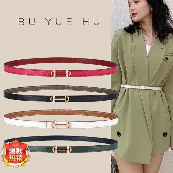 h family double sided kelly slim belt women's genuine leather summer matching skirt dress waist closure decoration small, Silver
h family double sided kelly slim belt women's genuine leather summer matching skirt dress waist closure decoration small, Silver