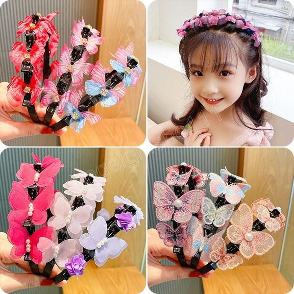 anti-slip hairband rhinestone butterfly headband women hair bands hoop claws clips double bangs hairstyle hair braiding tools, Slivery;white
anti-slip hairband rhinestone butterfly headband women hair bands hoop claws clips double bangs hairstyle hair braiding tools, Slivery;white