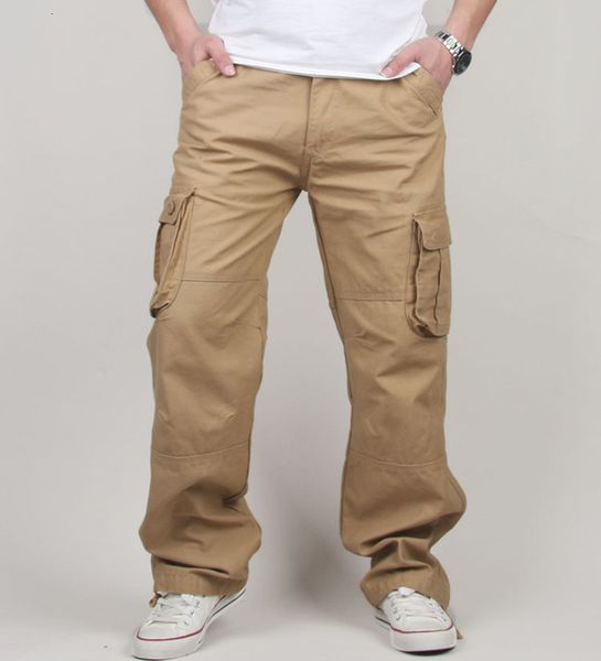 men's pants 30-44 plus size men's cargo pants casual mens pant multi pocket military tactical long full length trousers 230320, Black
men's pants 30-44 plus size men's cargo pants casual mens pant multi pocket military tactical long full length trousers 230320, Black
