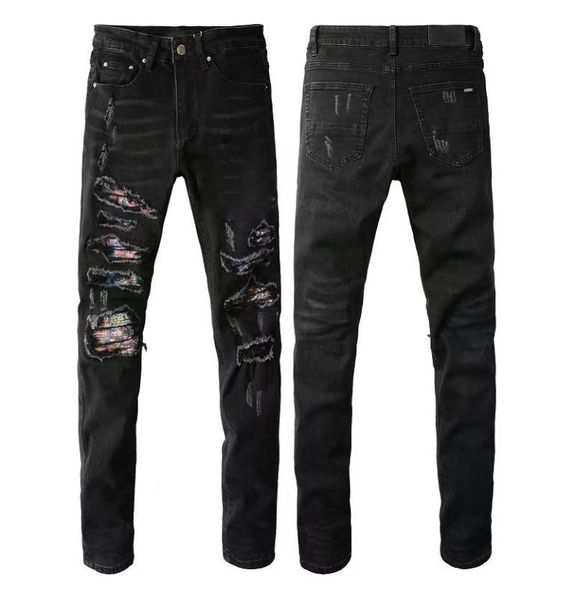 designer jeans holes jean men embroidery quilting ripped woman trendy brand fashion straight pants distrressed patchwork jeans for1749508, Blue
designer jeans holes jean men embroidery quilting ripped woman trendy brand fashion straight pants distrressed patchwork jeans for1749508, Blue