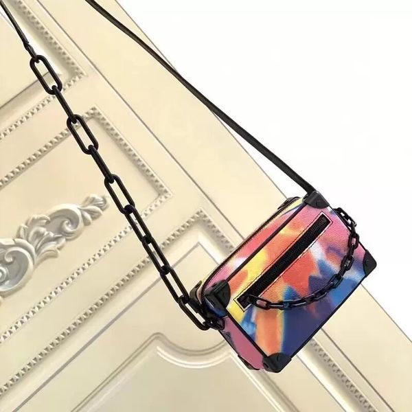 10a billetera de disenador zipper wallet womans handbags classic mini soft trunk chains genuine leather bag bags hand bag 1th
10a billetera de disenador zipper wallet womans handbags classic mini soft trunk chains genuine leather bag bags hand bag 1th