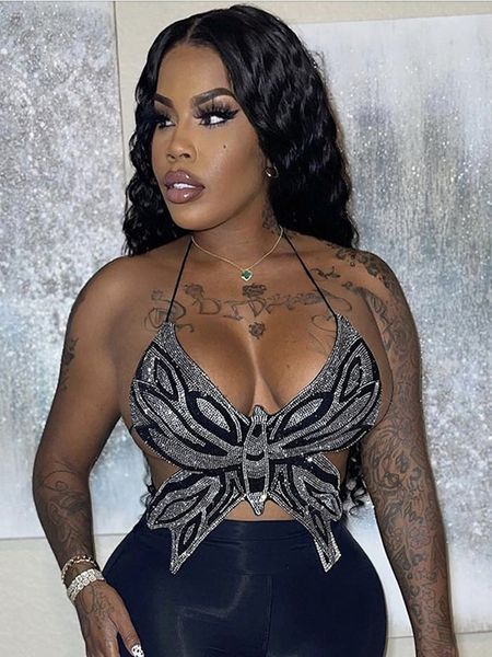 women's tanks camis sifreyr y2k butterfly shape crop women black halter backless bandage camisole female party midnight clubwear 230317, White
women's tanks camis sifreyr y2k butterfly shape crop women black halter backless bandage camisole female party midnight clubwear 230317, White