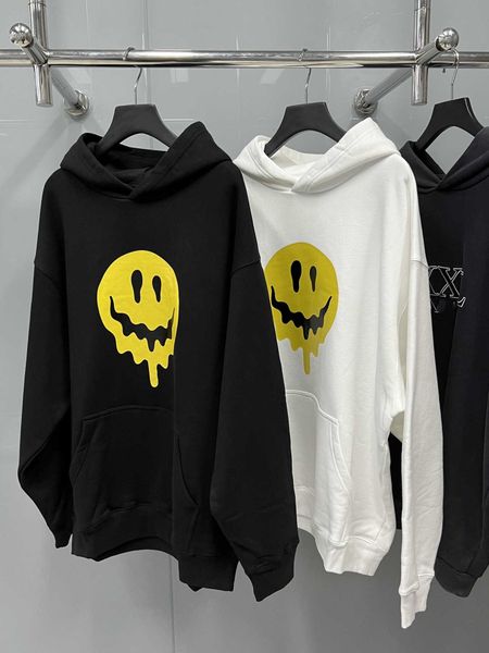 women's hoodies high version b paris smiling face printing skull finger embroidery hood loose plush men's and women's sweater, Black
women's hoodies high version b paris smiling face printing skull finger embroidery hood loose plush men's and women's sweater, Black