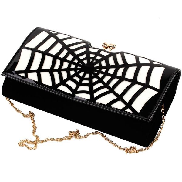 evening bags fb90020 show story women's girls punk spider web design fashion outdoor clutch handbag bag 230317
evening bags fb90020 show story women's girls punk spider web design fashion outdoor clutch handbag bag 230317