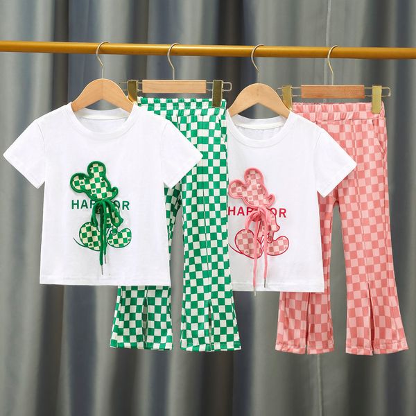 clothing sets girls suit summer fashionable cartoon cotton short sleeved t shirt ice silk wide leg pants two piece set 230317, White
clothing sets girls suit summer fashionable cartoon cotton short sleeved t shirt ice silk wide leg pants two piece set 230317, White