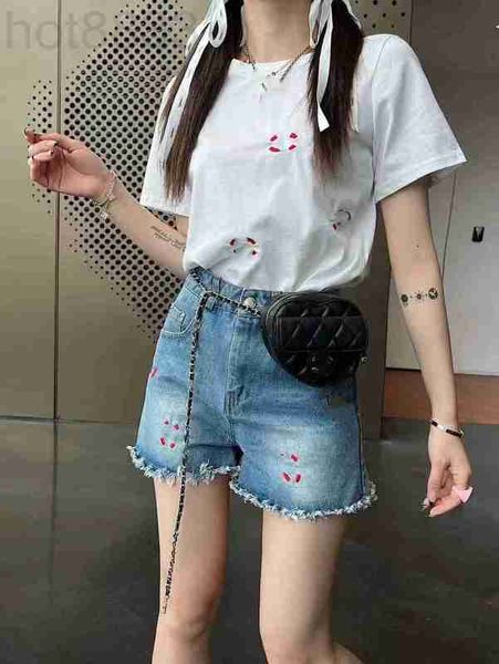 women's t-shirt designer crew neck knit short sleeve summer 2023 new relaxed korean embroidery letter fashion 84ey, White
women's t-shirt designer crew neck knit short sleeve summer 2023 new relaxed korean embroidery letter fashion 84ey, White