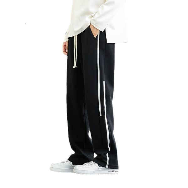 men's pants 2023 spring and summer sports autumn wide leg guard loose casual trousers 230317, Black
men's pants 2023 spring and summer sports autumn wide leg guard loose casual trousers 230317, Black