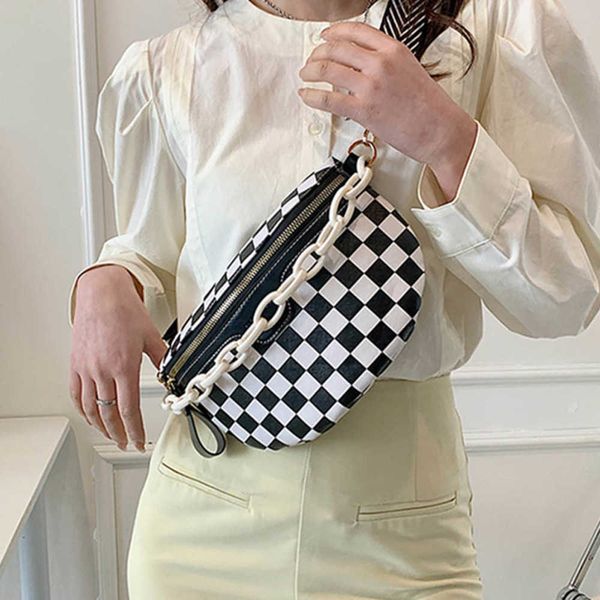 waist bags fashion bag handbags checkerboard pu fanny pack hip luxury women shoulder crossbody chest chain female belt 220711
waist bags fashion bag handbags checkerboard pu fanny pack hip luxury women shoulder crossbody chest chain female belt 220711