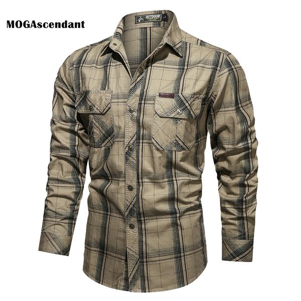men's casual shirts men's spring military tactical plaid shirt cotton male autumn combat army shirts plus size 4xl long sleeve cam, White;black
men's casual shirts men's spring military tactical plaid shirt cotton male autumn combat army shirts plus size 4xl long sleeve cam, White;black