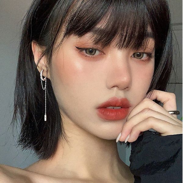stud long geometric circle ear chain earrings female korean style trendy tassel earrings kpop women jewelry party gift, Golden;silver
stud long geometric circle ear chain earrings female korean style trendy tassel earrings kpop women jewelry party gift, Golden;silver