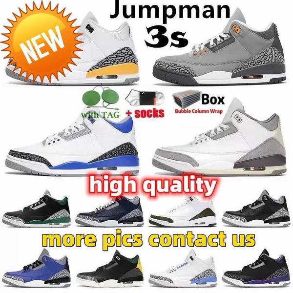 5a with box men basketball shoes 3s jumpman 3 cardinal red pine green racer blue grey hall of fame court purple laser orange womens trainers, Black
5a with box men basketball shoes 3s jumpman 3 cardinal red pine green racer blue grey hall of fame court purple laser orange womens trainers, Black