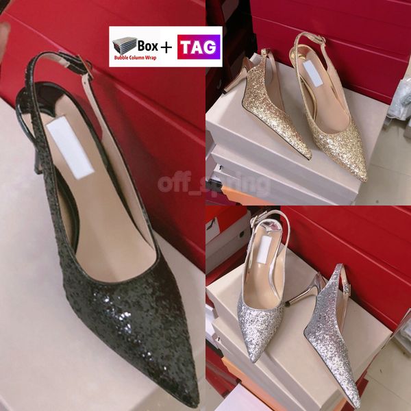 london with box womens dress shoes glitter slingback pointy toe pumps designer fashion sandals party lady shoe size 35-39, Black
london with box womens dress shoes glitter slingback pointy toe pumps designer fashion sandals party lady shoe size 35-39, Black