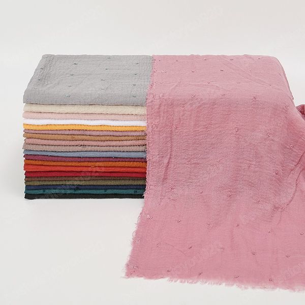 ramadan cotton pleated hijab scarf for muslim women shawl solid tassel headscarf pom pom crinkle turban lightweight thin scarves, Blue;gray
ramadan cotton pleated hijab scarf for muslim women shawl solid tassel headscarf pom pom crinkle turban lightweight thin scarves, Blue;gray