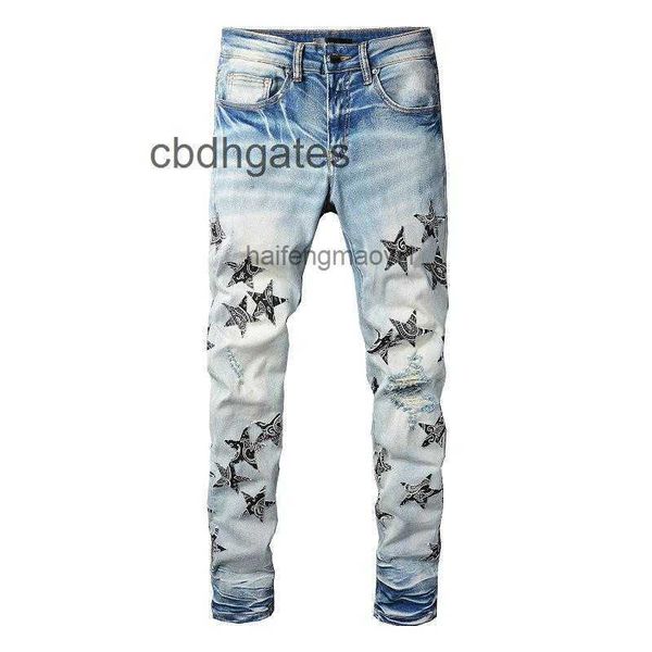 jean mens fashion designer jeans 825 personalized trend light color star patch hole small leg men's youth elastic slim fit pants tvb, Blue
jean mens fashion designer jeans 825 personalized trend light color star patch hole small leg men's youth elastic slim fit pants tvb, Blue