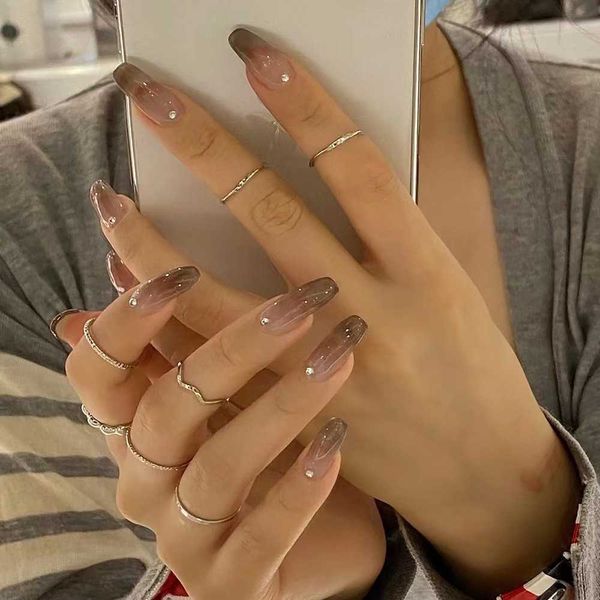 false nails brown grey gradual small diamond patch removable ballet wearing enhancement finished artificial 230320, Red;gold
false nails brown grey gradual small diamond patch removable ballet wearing enhancement finished artificial 230320, Red;gold