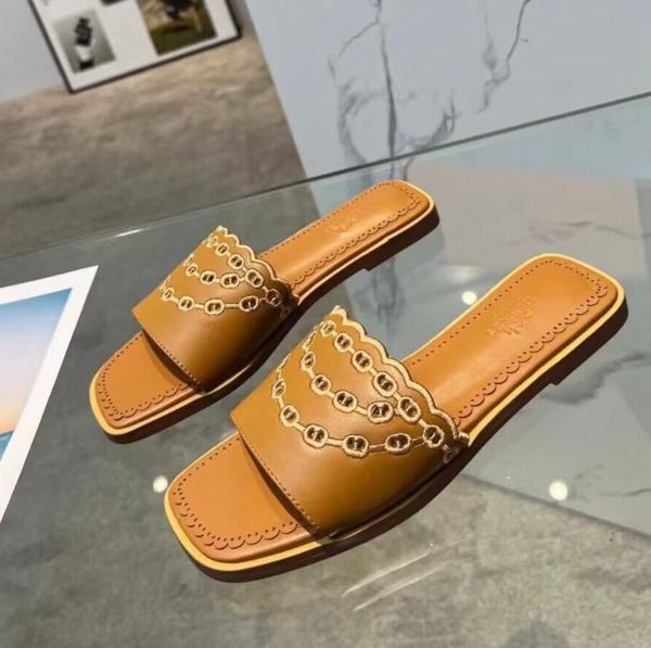 designer summer luxury gaelle sandals shoes women embroidery slippers calfskin leather brown black white easy wear lady comfort beach slide
designer summer luxury gaelle sandals shoes women embroidery slippers calfskin leather brown black white easy wear lady comfort beach slide