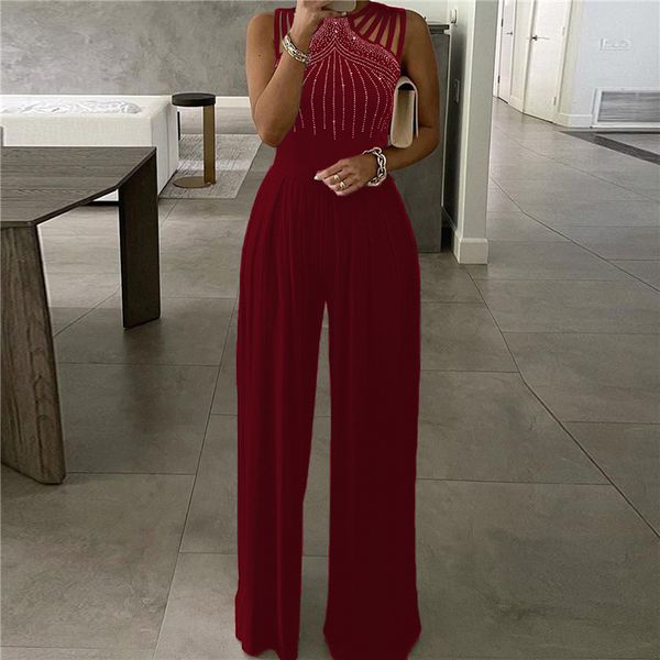 womens two piece pants summer women jumpsuit office lady fashion elegant bodysuit romper sleeveless streetwear wide leg hollow out female pl, White
womens two piece pants summer women jumpsuit office lady fashion elegant bodysuit romper sleeveless streetwear wide leg hollow out female pl, White
