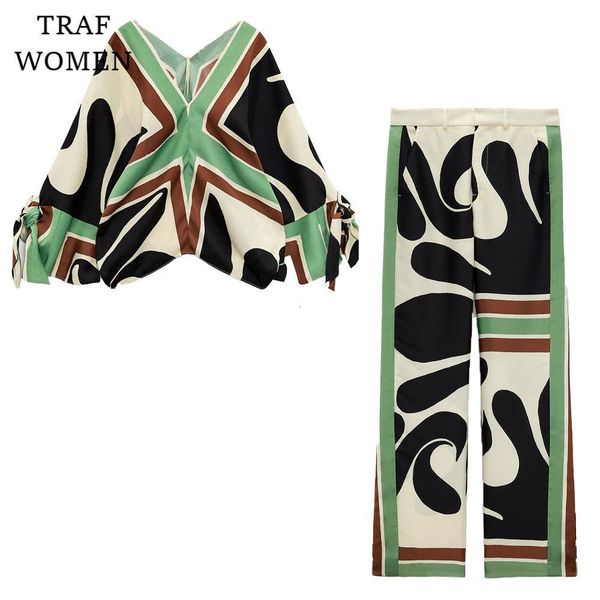 womens two piece pants cothing springsummer sale bow print female sweater vneck shirt elements wide leg 3018182 230320, White
womens two piece pants cothing springsummer sale bow print female sweater vneck shirt elements wide leg 3018182 230320, White