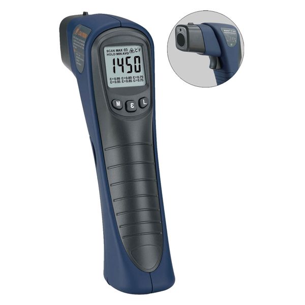 Image of Precise Infrared Thermometer Temperature Instruments ST1450 Noncontact measuring -25~1,450°C temperature tester