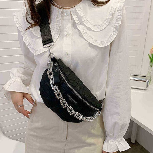 thick chain women fanny pack fashion leather waist bags shoulder crossbody chest designer handbags female belt bag hip pack 220727
thick chain women fanny pack fashion leather waist bags shoulder crossbody chest designer handbags female belt bag hip pack 220727