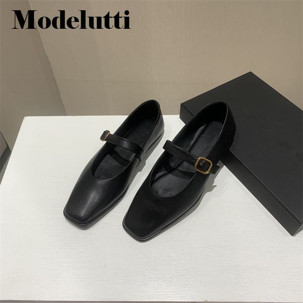 dress shoes modelutti women fashion genuine leather mary jane square head shallow flats solid simple casual female chic 230320, Black
dress shoes modelutti women fashion genuine leather mary jane square head shallow flats solid simple casual female chic 230320, Black