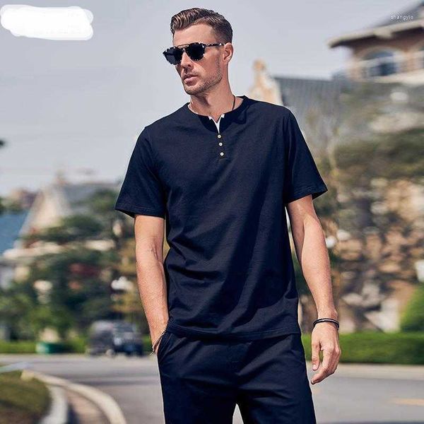 t-shirts men's t shirts enjeolon shirt men summer short sleeved v-neck cotton button solid casual fashion male tee plus size 3xl t88359, White;black
t-shirts men's t shirts enjeolon shirt men summer short sleeved v-neck cotton button solid casual fashion male tee plus size 3xl t88359, White;black