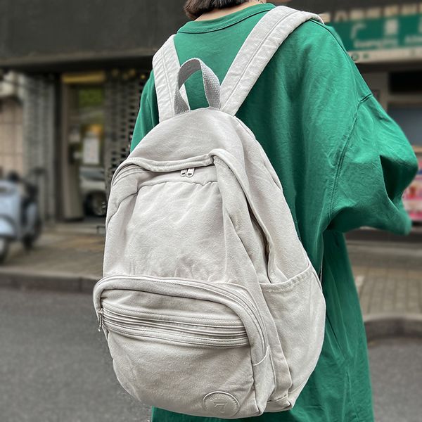 school bags trendy female canvas lapcollege backpack cool lady vintage book bag women cute student fashion girl 230320
school bags trendy female canvas lapcollege backpack cool lady vintage book bag women cute student fashion girl 230320