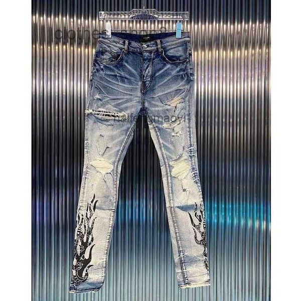 brand jeans mens jeans designer jean high street fashion brand flame cashew nut print patch knee hole motorcycle jeans men 3r, Blue
brand jeans mens jeans designer jean high street fashion brand flame cashew nut print patch knee hole motorcycle jeans men 3r, Blue
