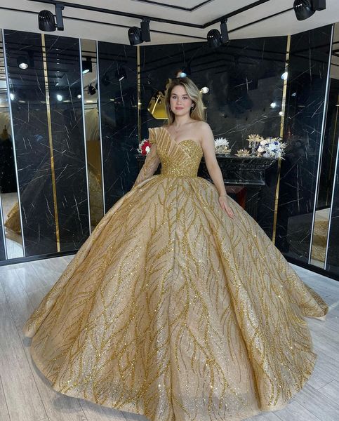 gold ball gown prom dresses one long sleeve v neck appliques shiny sequins floor length beaded 3d lace ruffles sparkly evening dress bridal, Black
gold ball gown prom dresses one long sleeve v neck appliques shiny sequins floor length beaded 3d lace ruffles sparkly evening dress bridal, Black