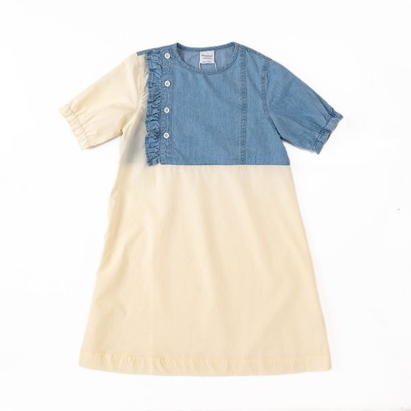 girl's dresses girls denim dress patchwork teen kids midi dress baby girls clothing ruched buttons fashion clothes cute 100% cotton #69, Red;yellow
girl's dresses girls denim dress patchwork teen kids midi dress baby girls clothing ruched buttons fashion clothes cute 100% cotton #69, Red;yellow