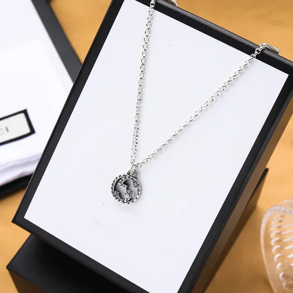 

Pendant Necklaces Designer 18K Gold Plated Stainless Steel Choker Letter Pendant Statement Fashion Womens Necklace Wedding Jewelry Accessories Never fade