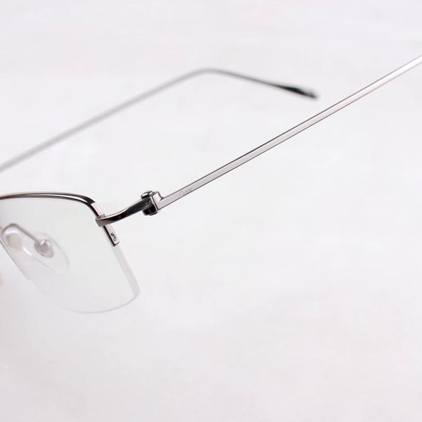 high-end pure titanium ct0071o men's half frame delicate glasses ultra-light business men's prescription mirror carti, Silver
high-end pure titanium ct0071o men's half frame delicate glasses ultra-light business men's prescription mirror carti, Silver