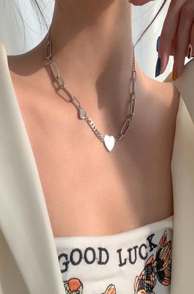 sterling silver necklace for women heart design charms chain pendant girlfriend gift fashion wedding party jewelry ineffa chains6497025
sterling silver necklace for women heart design charms chain pendant girlfriend gift fashion wedding party jewelry ineffa chains6497025